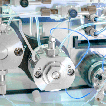 HPLCの流路のイメージ